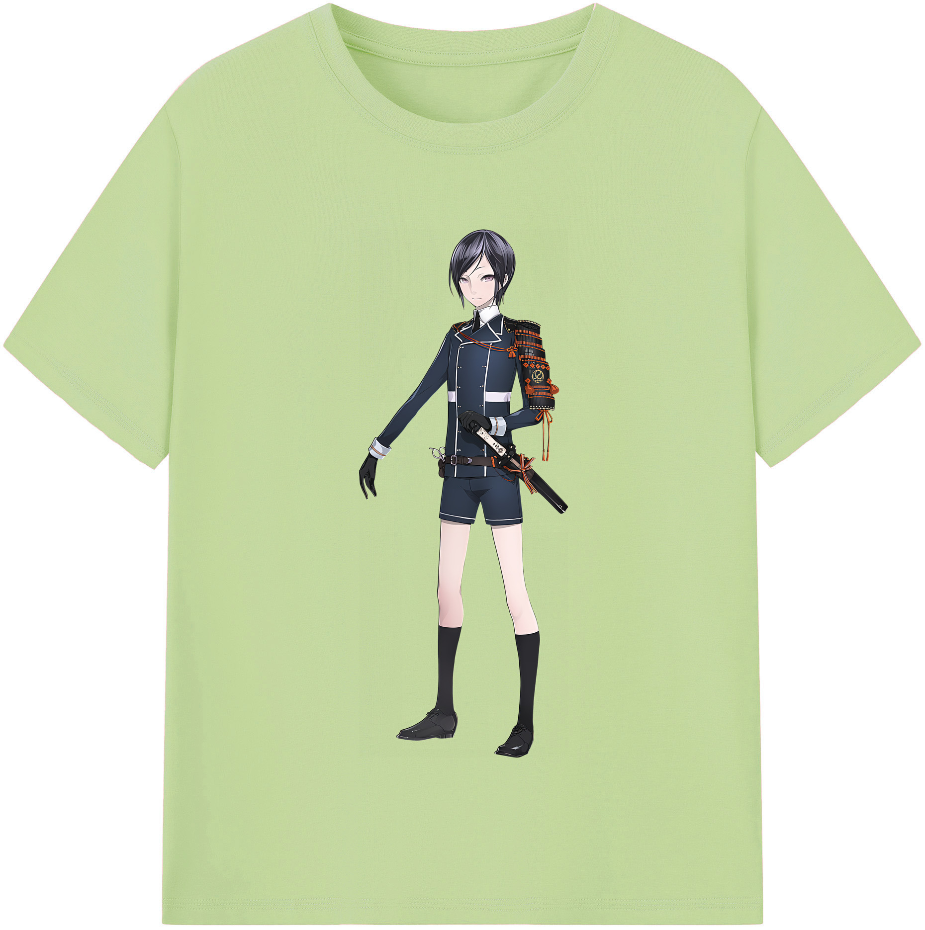 （画像用） 刀剣乱舞 Touken Ranbu 綿100％半袖Tシャツ（フロントプリント）